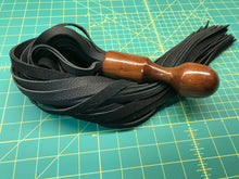 Load image into Gallery viewer, Walnut Knob Handled Flogger