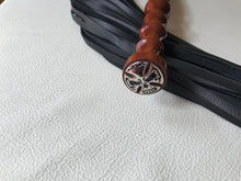 Load image into Gallery viewer, Heavy/stingy cherry wood flogger