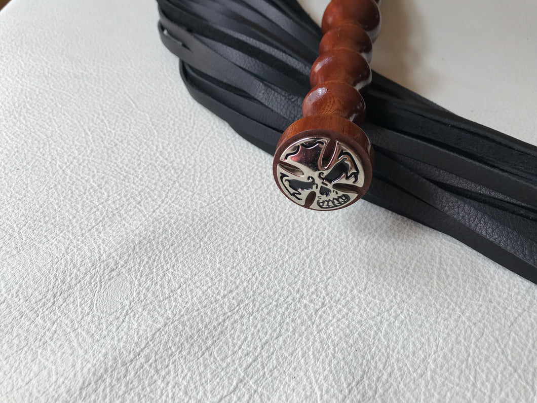 Heavy/stingy cherry wood flogger