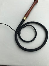 Load image into Gallery viewer, Leopard Wood Nylon Whip