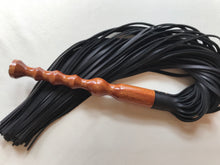 Load image into Gallery viewer, Heavy/stingy cherry wood flogger
