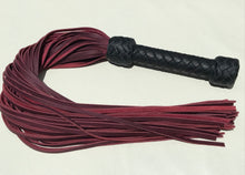 Load image into Gallery viewer, Red &amp; Black Kodiak Flogger Stingy