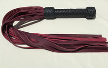Load image into Gallery viewer, Red &amp; Black Kodiak Flogger