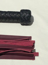 Load image into Gallery viewer, Red &amp; Black Kodiak Flogger