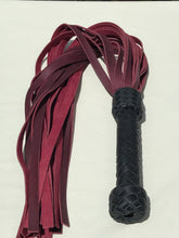 Load image into Gallery viewer, Red &amp; Black Kodiak Flogger