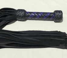 Load image into Gallery viewer, Purple &amp; Black Flogger