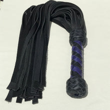 Load image into Gallery viewer, Purple &amp; Black Flogger