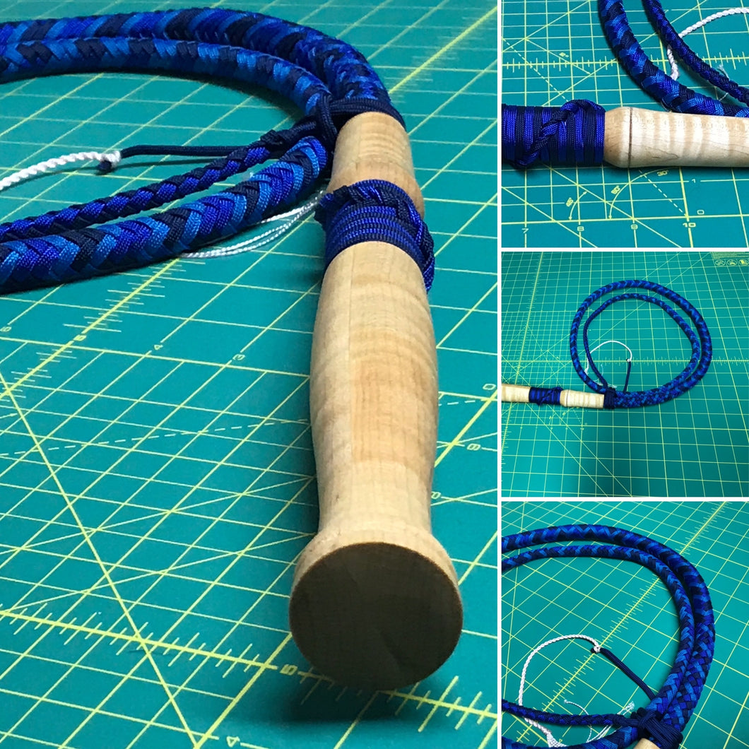 5 Ft. Blue Cow Whip